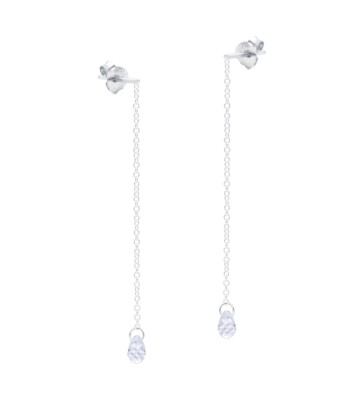 Dangling Chain Silver Earring STC-2225